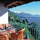 Ferienwohnung Ronco Sopra Ascona Fernseher: Ferienwohnung Casa Leula I 