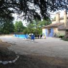 Ferienhaus Salavas Terrasse: Ferienhaus Salavas , Ardèche , Rhone-Alpes , ...