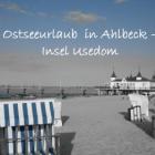 Ferienwohnung Ahlbeck Terrasse: Ferienwohnung Ahlbeck , Usedom , ...
